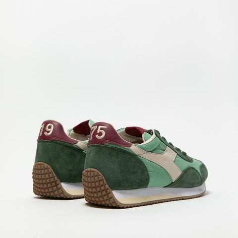 EQUIPE CANVAS SW EVO SHALE GREEN SNEAKERS UOMO IN PELLE