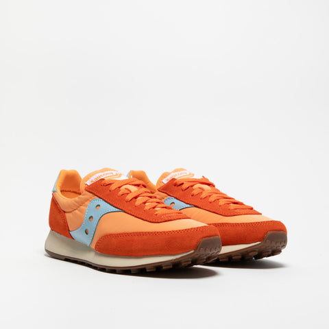 TRAINER 80 ORANGE SNEAKERS DONNA IN PELLE