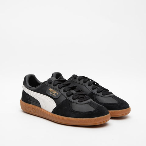 PALERMO LTH BLACK SNEAKERS UNISEX IN PELLE