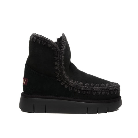 ESKIMO 18 BOUNCE BLACK STIVALETTO DONNA IN PELLE