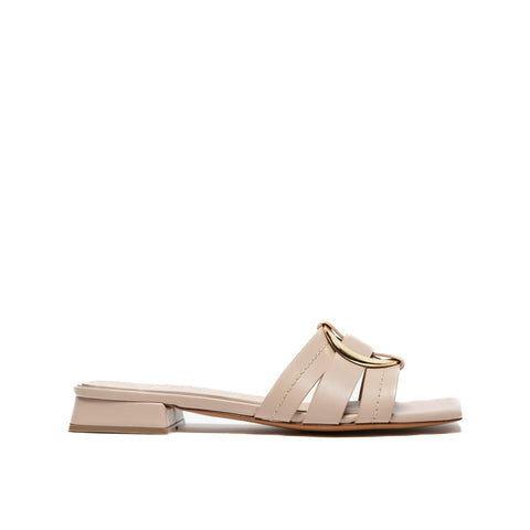 5375 NUDE CIABATTA DONNA IN SIMILPELLE