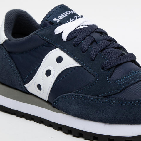 JAZZ ORIGINAL BLU SNEAKERS UNISEX IN PELLE E TESSUTO S2044-316 BLU SAUCONY 