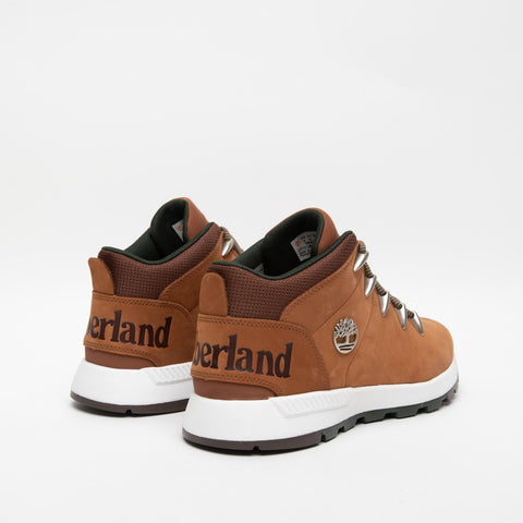 SPRINT TREKKER BROWN STIVALETTO UOMO IN PELLE
