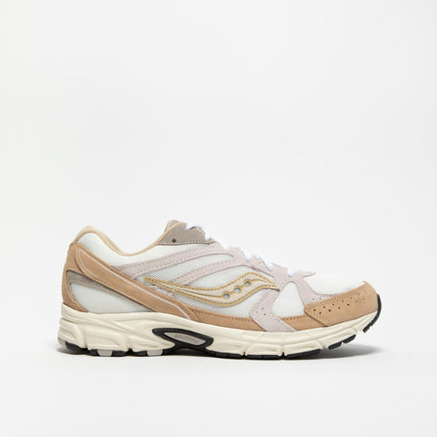 RIDE MILLENNIUM WHITE SAND SNEAKERS UNISEX IN PELLE