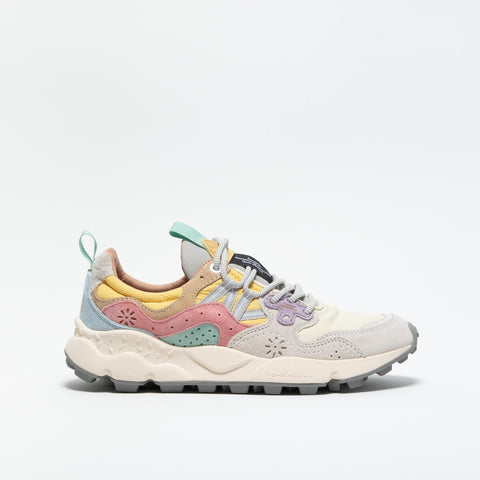 YAMANO 3 ROSE SNEAKERS DONNA IN PELLE