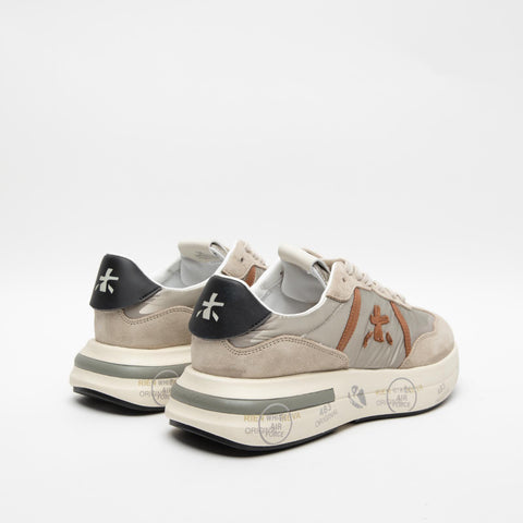 CASSIE TAUPE 6470 SNEAKERS DONNA IN PELLE