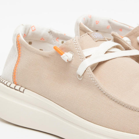 WENDY RISE CHAMBRAY SANDSHELL MOCASSINO DONNA IN TESSUTO