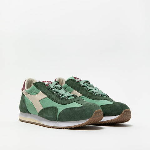 EQUIPE CANVAS SW EVO SHALE GREEN SNEAKERS UOMO IN PELLE