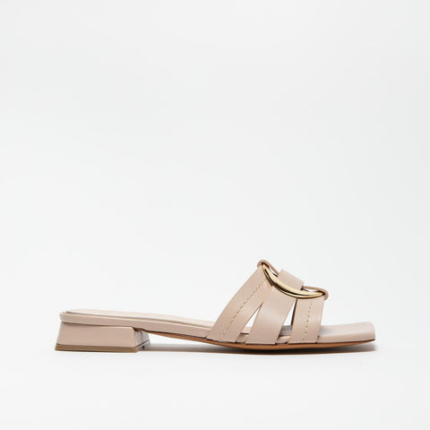 5375 NUDE CIABATTA DONNA IN SIMILPELLE