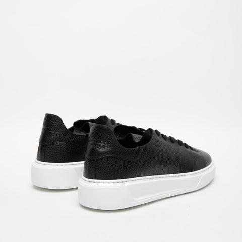 752U NERO SNEAKERS UOMO IN PELLE