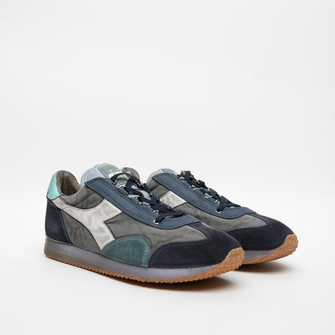 EQUIPE DIRTY SW EVO BLUE SNEAKERS UOMO IN PELLE