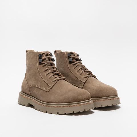 HIGHWOOD LACE MID TAUPE STIVALETTO DONNA IN PELLE