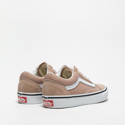 OLD SKOOL TAUPE SNEAKERS UNISEX IN PELLE