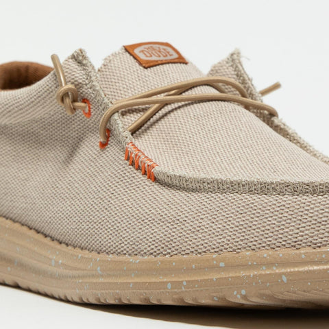 WALLY COASTLINE JUTE SILVER SNEAKERS UOMO IN TESSUTO