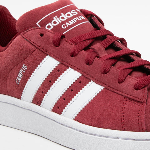 CAMPUS 2 CBURGU/FTWWHT/CBLACK SNEAKERS UNISEX IN PELLE