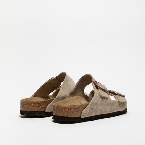 ARIZONA BS TAUPE CIABATTA UNISEX IN PELLE