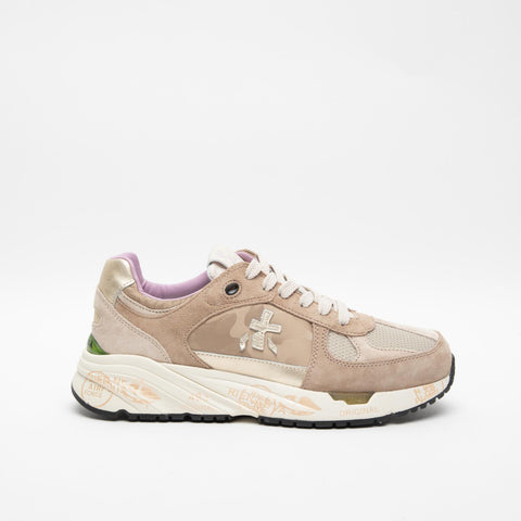 MASED BEIGE 7004 SNEAKERS DONNA IN PELLE