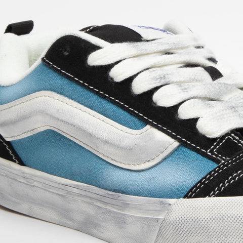 KNU SKOOL WASHED BLUESTONE SNEAKERS UNISEX IN PELLE