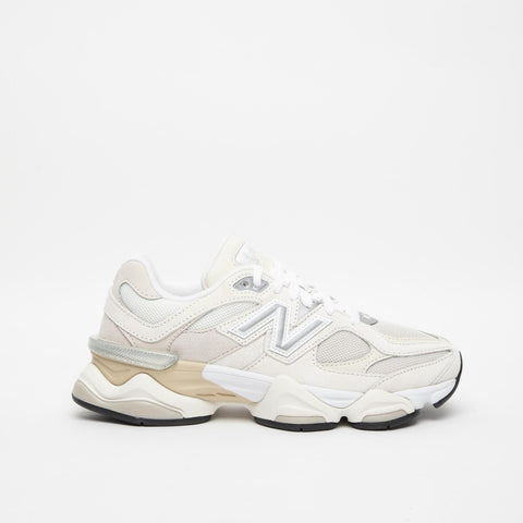 U9060WNB CREAM SNEAKERS DONNA IN PELLE