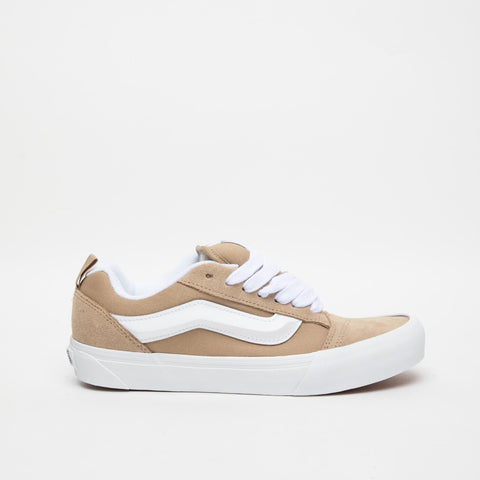 KNU SKOOL KHAKI SNEAKERS UNISEX IN PELLE