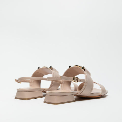 5312 NUDE SANDALO DONNA IN SIMILPELLE