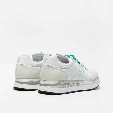 CONNY BIANCO SNEAKERS DONNA IN PELLE
