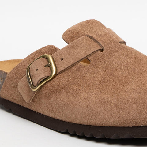 FEA NEW F TAUPE SABOT DONNA IN PELLE