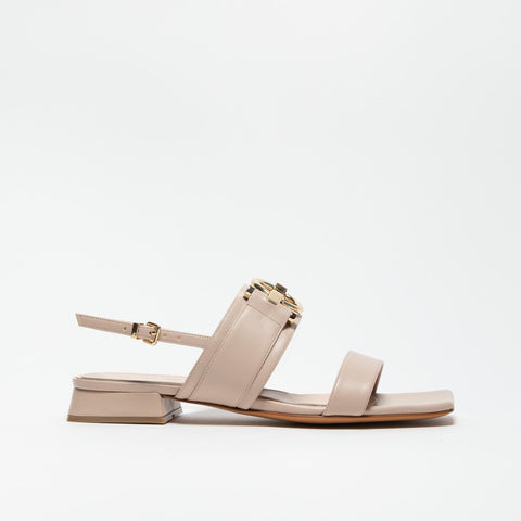 5312 NUDE SANDALO DONNA IN SIMILPELLE