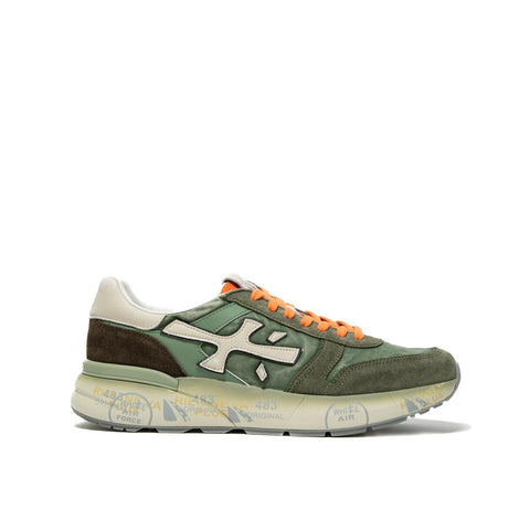 MICK VERDE SNEAKERS UOMO IN PELLE