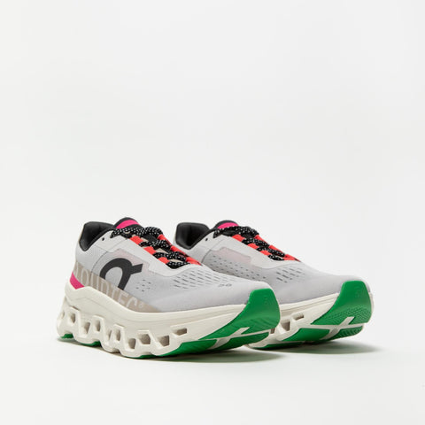CLOUDMONSTER SILVER IVORY SNEAKERS DONNA IN TESSUTO