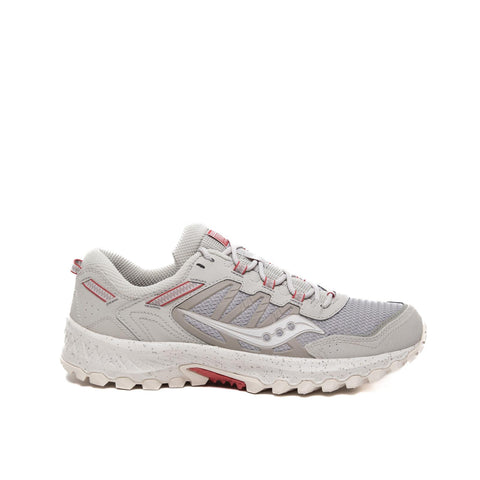 GRID PEAK GRIGIO SNEAKERS UOMO IN PELLE E TESSUTO