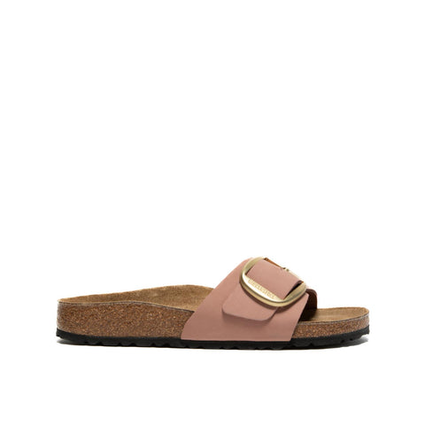 MADRID BIG BUCKLE OLD ROSE CIABATTA DONNA IN PELLE