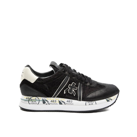 CONNY BLACK 6987 SNEAKERS DONNA IN PELLE