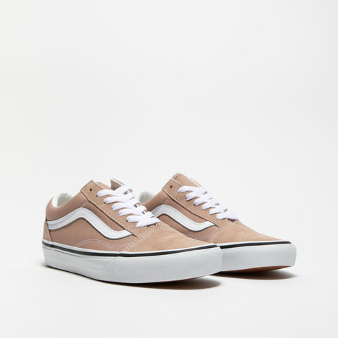 OLD SKOOL TAUPE SNEAKERS UNISEX IN PELLE