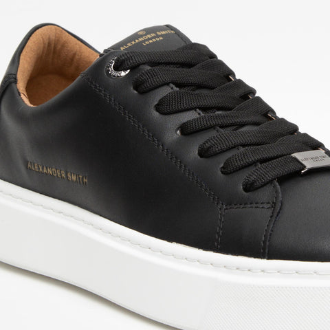 LONDON BLACK SNEAKERS UOMO IN PELLE