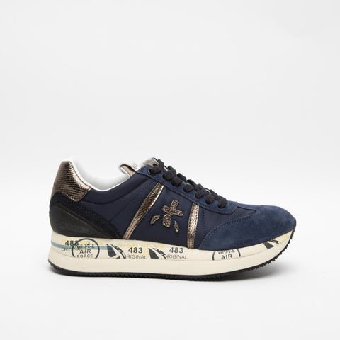 CONNY BLUE 6981 SNEAKERS DONNA IN PELLE
