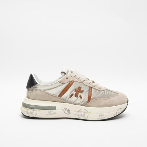 CASSIE TAUPE 6470 SNEAKERS DONNA IN PELLE