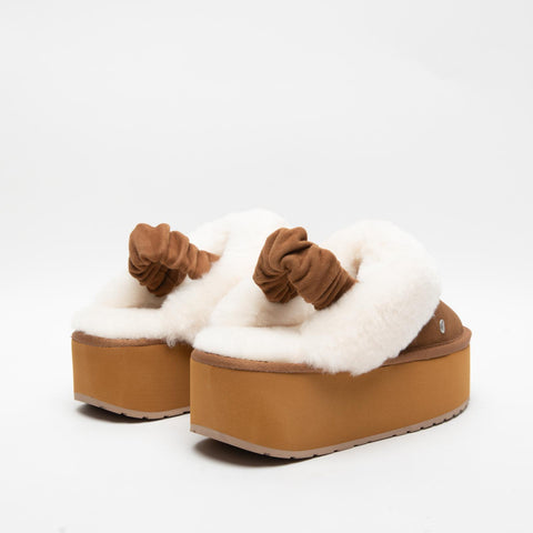 HARTZ CHESTNUT SANDALO DONNA IN PELLE