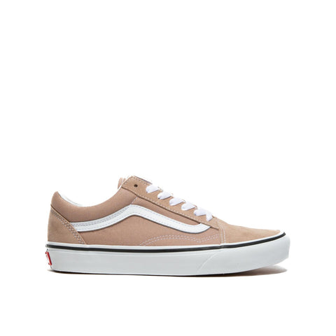 OLD SKOOL TAUPE SNEAKERS UNISEX IN PELLE