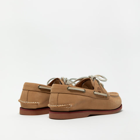 CLASSIC BOAT MEDIUM BEIGE MOCASSINO DONNA IN PELLE