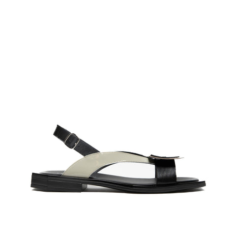 SC20 NERO SANDALO DONNA IN PELLE