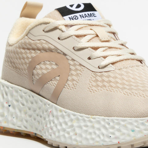 CARTER FLY BEIGE SNEAKERS DONNA IN TESSUTO