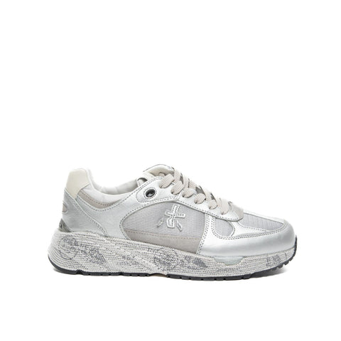 MASED SILVER 7093 SNEAKERS DONNA IN PELLE