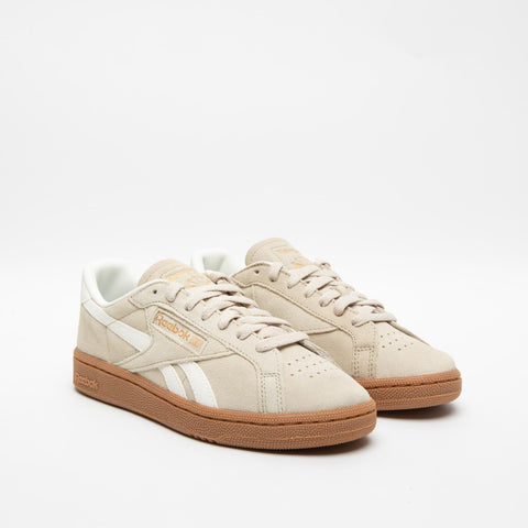 CLUB C GROUNDS UK TAN SNEAKERS DONNA IN PELLE