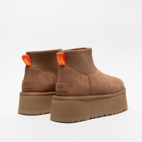 CLASSIC MINI DIPPER CHESTNUT STIVALETTO DONNA IN PELLE