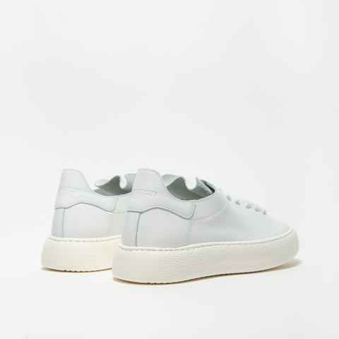 752-D BIANCO SNEAKERS DONNA IN PELLE
