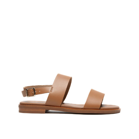 86P1 CUOIO SANDALO DONNA IN PELLE
