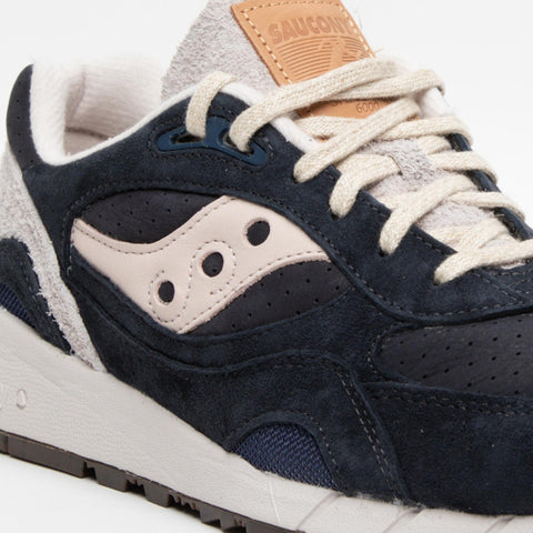 SHADOW 6000 NAVY SNEAKERS UOMO IN PELLE