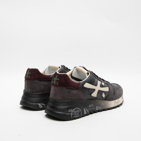 MICK GREY 6872 SNEAKERS UOMO IN PELLE
