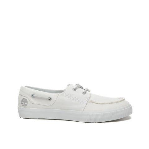MYLO BAY BIANCO MOCASSINO UOMO IN TESSUTO